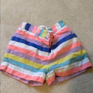 Mini Boden striped shorts size 5y